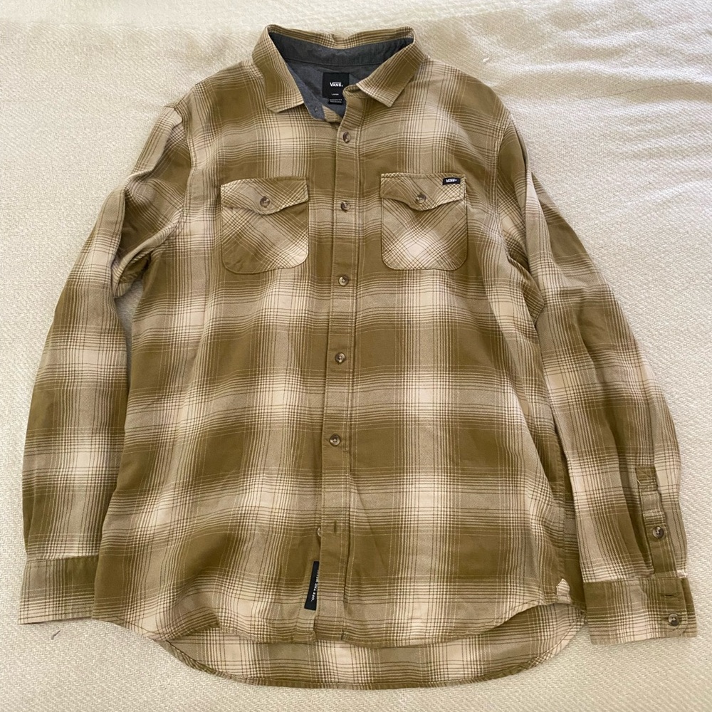 Vans Long Sleeve Flannel L